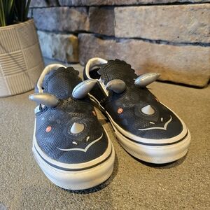 Youth Vans Slip-on Dinosaur/Rhino Loafers Size 1
